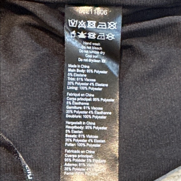 City Chic | Ruched Zip Up Draped Skirt in Black Size M Medium 18 - Picture 11 of 15